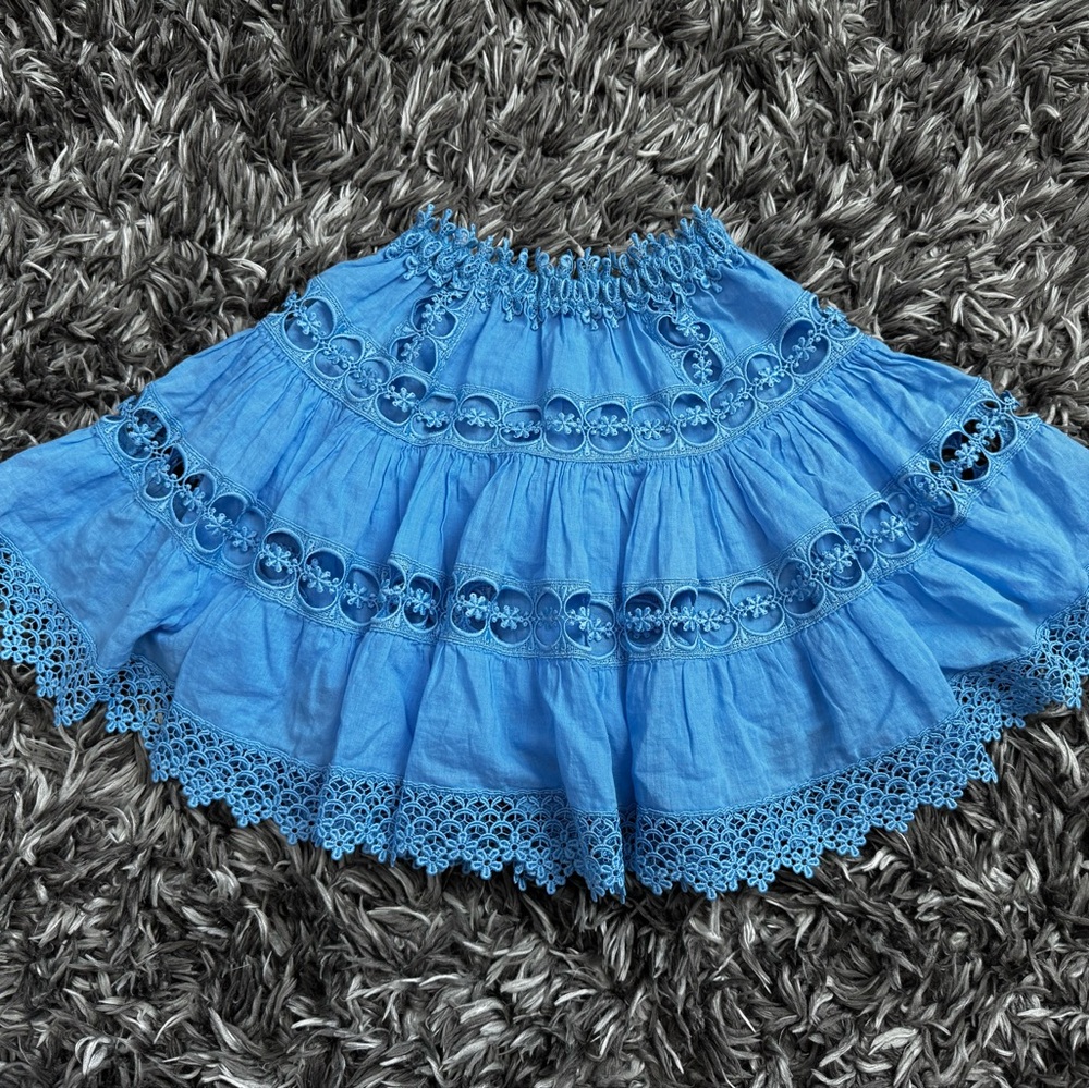 Charo Ruiz Ibiza Greta Lace Mini Skirt